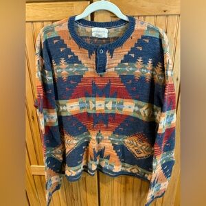 Ralph Lauren Multicolor Aztec Sweater